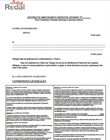 Contrat MT (Redal)